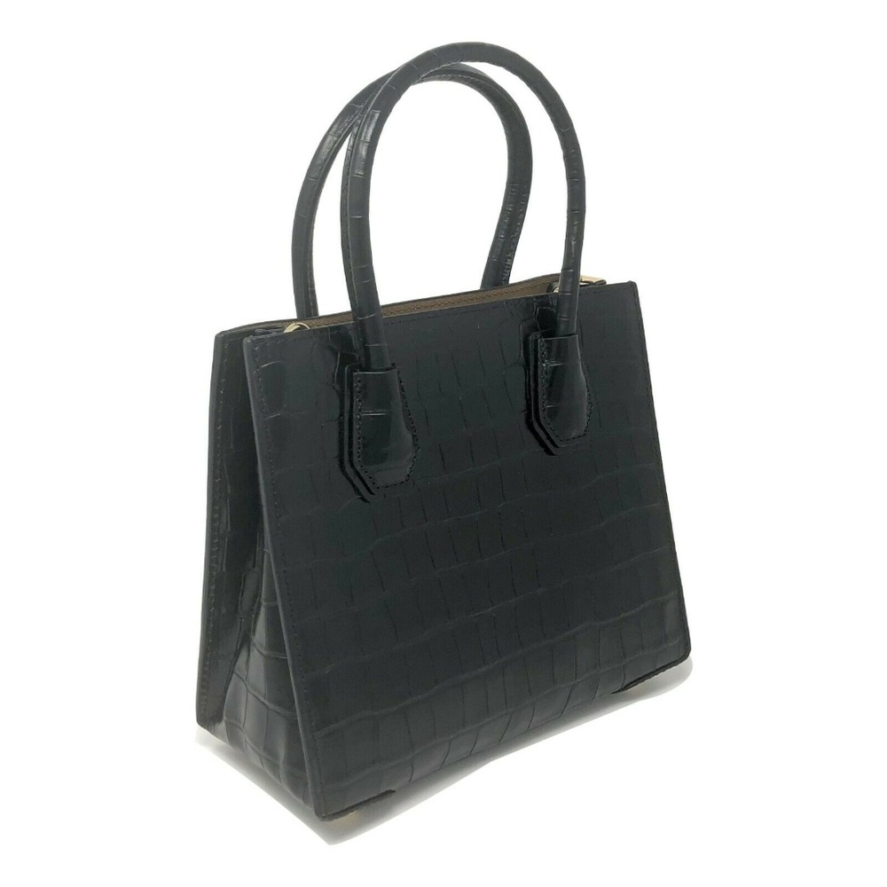 Michael Kors Women's Leather Medium Messenger Bag - Picture 2 of 3